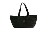 Black Collection Market Bag With Cork