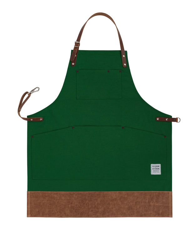 The Original Apron with Leather Trim